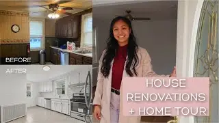 Renovated house tour!| Before & after