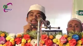 An Alim class student performed the song of the mother at the annual prize giving ceremony-2019