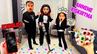 ANNEME ÇOK KIZDIRDIK ‼️ELİF SİNEM EVİ MAHVETTİ !! ANNEME KIŞKIRTMA !!