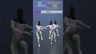 AI 😎 created a 60 Day 💃Dance 🤸‍♂️Gim  Mix FatBurn 🔥 Workout that Works.