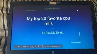 My top 20 favorite cpu miis!