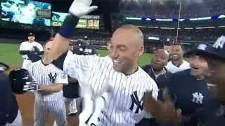 Derek Jeter's Walk Off Single in Last At-Bat at Yankee Stadium
