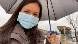 DAILY ROUTINE GOING TO WORK | TRAIN AND BUS STATION
