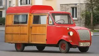 1958 Biscúter Furgoneta: Spain’s Cutest 9-Horsepower Workhorse