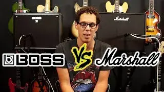 Boss Katana 100 vs Marshall Code 50 - Amp Shootout