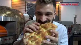 Probando el horno napolitano a gas de imperialli
