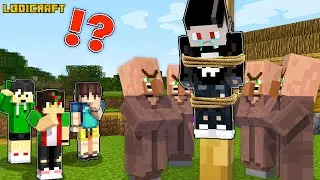 Why Did The Villagers Capture My Friend in Minecraft!