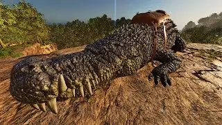 How I Tamed the AGGRESSIVE Deinosuchus aka "The Croc" on OFFICIAL SERVERS During 1x !!!