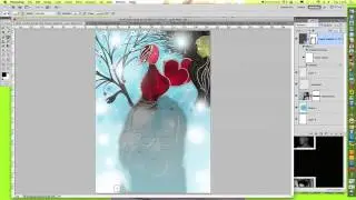 Book Cover Tutorial in Photoshop CS5 by Gabriela Romaria - the book is called 1984 by George Orwell