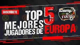 Top 5 Estrellas del Fútbol Europeo