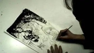 Creating Comic Books : Inking Comics With Brushes