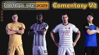 Efootball Life 2023 Comentary V2 Update 2.1 | Teguh Tanker