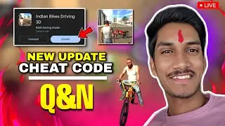 अब आयेगा मजा 🔥NEW UPDATE INDIAN BIKE DRIVING 3D | KXP VINEET YT is live! 🤩