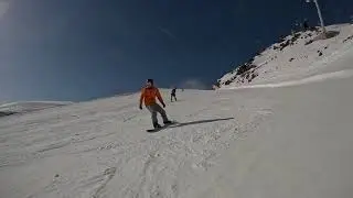 Катание на Эльбрусе в солнечный денек
