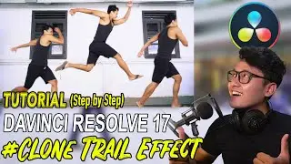 Freeze Frame - Clone Trail Effect | Tutorial Davinci Resolve 17