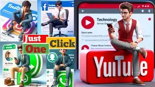 Create Ai 3D Social Media Images on mobile 📲 2024 | How to create 3D Ai social media Photos 2024