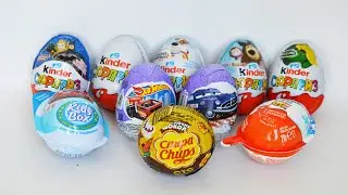 10 разных сюрпризов, Kinder Сюрприз, Kid's Box, Kinder Joy, Шоки Токи, Chupa Chups.