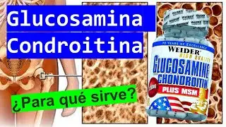 Glucosamina y Condroitina ¿Para qué sirve?