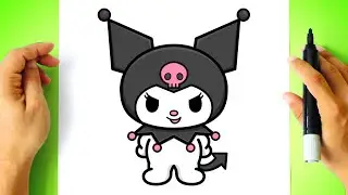 How to DRAW KUROMI - Sanrio