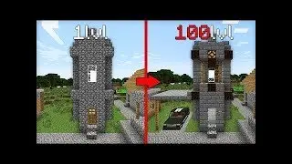 улучшенные деревни в майнкрафт #1 ЦЕРКОВЬ