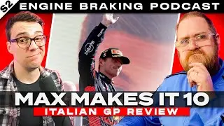 Verstappen Makes History at Italian GP - Engine Braking Podcast - Ep37