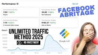 Facebook best earning source 2025 | Facebook unlimited traffic | No investment method