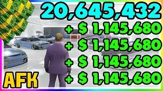 *NEW*  AFK GLITCH MAKE MILLIONS UNLIMITED MONEY GLITCH!! (SOLO GTA 5 Online Money Glitch)