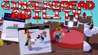 Ability Wars | Gingerbread Ability (How to Get + Showcase) | Roblox