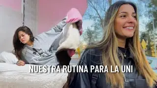 Nuestra rutina de mañana para la universidad // MAJO Y ANA