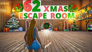 62 XMAS Escape Room All Levels Fortnite