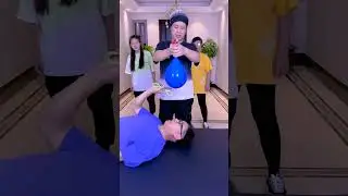 Water Balloon Bomb, Who Is The Most Unlucky? 😂 #Funnyfamily #Partygames