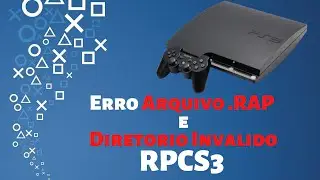 Como Corriguir o Erro do Arquivo .Rap Faltando e o Erro de Diretorio Invalido no Emulador RPCS3