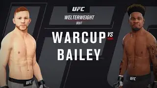 VFC - Warcup vs Bailey - Welterweight bout