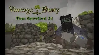 The Most IMPOSSIBLE Vintage Story DUO Survival Ever! #1