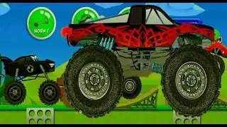 МАШИНЫ МОНСТРЫ Игровой мультик про машинки крутые тачки для детей мульт гонки на машинах монстрах