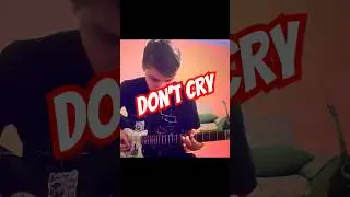 🔥Guns'n Roses - Don't cry. #кавер #студенты #гитара #соло