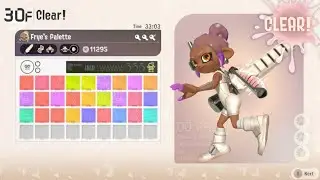 Splatoon 3 ▰ Side Order ▰ Frye's Palette Clear | No Hacks, No Vending, 1 Life