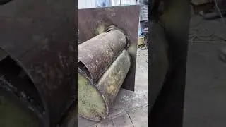 Печь в баню с отоплением предбанника и увеличенным КПД
