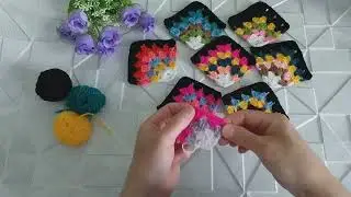 Вяжем крючком мотивы / Вязание крючком для начинающих