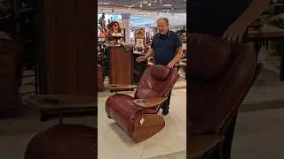Обзор кресла-качалки из массива пальмы 