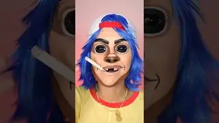 2D GORILLAZ Halloween Makeup #halloween