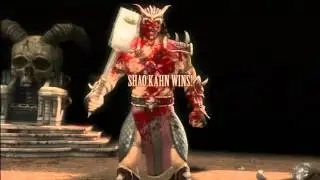 Mortal Kombat 9 Shao Kahn - all Fatalities (Full HD)