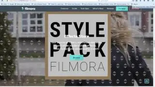 How to download wondershare FILMORA video editor software for free!