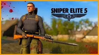Sniper Elite 5 - Stealth Kills-Assassinate Engineer Landing Force ( Brutal Action & X-Ray Kill Cam )