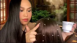ASMR Giving U Scalp Scratch, Acupuncture, Ear Cleaning In Japan | Neck Massage & Attention |Roleplay