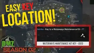 Waterways Maintenance Kit key LOCATION GUIDE | Call of Duty Warzone 2.0 DMZ Season 2