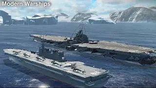 Modern Warships: JS IZUMO in action.