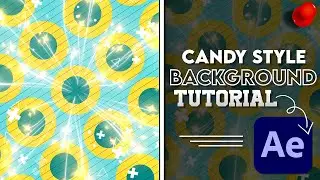 Candy style background Tutorial for editors l after effects