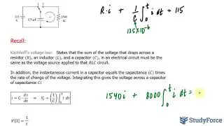 📚 How to solve electrical problems by the Laplace transform (DC Source, Question 1)
