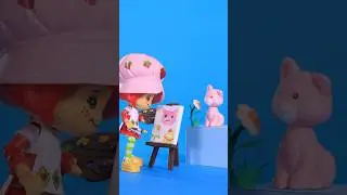 Nothing to Sneeze At, Cat! #strawberryshortcake #stopmotion #toys
